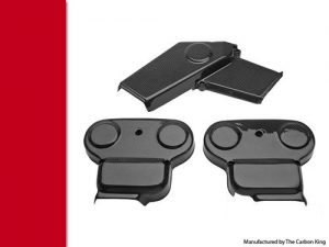 CARBON KING DUCATI 888 748 916 996 CARBON FIBRE CAMBELT COVERS FIBER CAM BELT