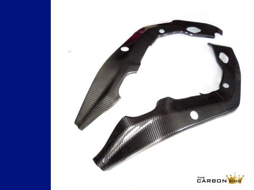 BMW S1000RR 09-2014 CARBON FIBRE FRAME PROTECTORS IN TWILL WEAVE