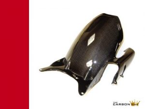 DUCATI HYPERMOTARD 1100 796 CARBON FIBRE REAR HUGGER IN PLAIN WEAVE FIBER