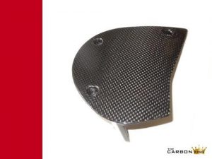 THE CARBON KING 600 750 SS DUCATI CARBON FIBRE SPROCKET COVER FIBER 3K PLAIN