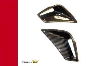 DUCATI 848 1098 1198 CARBON FIBRE SEAT UNIT CARBON AIR INTAKE VENTS IN TWILL