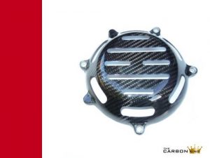 THE CARBON KING OPEN CARBON FIBRE CLUTCH COVER FITS MOST DUCATI FIBER 3K TWILL