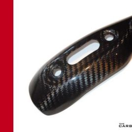 THE CARBON KING EXHAUST HEAT SHIELD COVER FOR DUCATI MONSTER 696 796 1100 FIBER