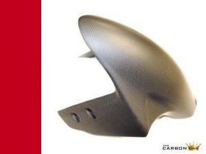 DUCATI 899 959 1199 1299 PANIGALE SATIN CARBON FIBRE FRONT MUDGUARD FENDER FIBER