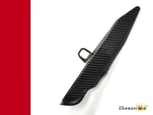 DUCATI SCRAMBLER CARBON FIBRE CHAIN GUARD IN TWILL GLOSS WEAVE FIBER