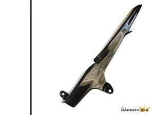THE CARBON KING HONDA CBR600RR 2003-14 CHAIN GUARD 3K PLAIN CARBON FIBER FIBRE