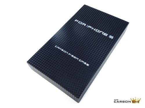 THE CARBON KING iPHONE 5 CARBON CASE IN 3K PLAIN WEAVE WITH PRESENTATION BOX