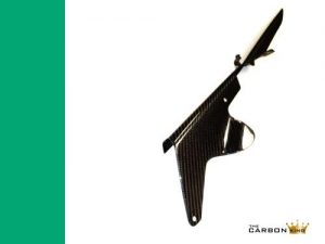 KAWASAKI ZX10R 2016 ON CARBON FIBRE CHAIN GUARD IN TWILL WEAVE FIBER