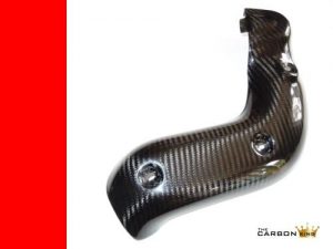 THE CARBON KING MV AGUSTA F4 EXHAUST SIDE HEAT SHIELD 2010-15 FIBER FIBRE TWILL