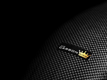 THE CARBON KING KTM RC8 & RC8R CARBON FIBRE SPROCKET COVER IN GLOSS PLAIN WEAVE