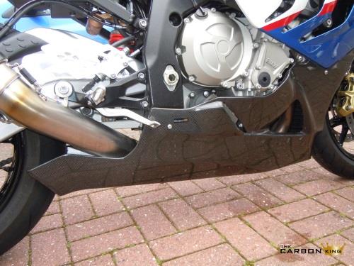 BMW S1000RR 2019-14 CARBON FIBRE RACING BELLY PAN (COLLECTION ONLY) FIBER