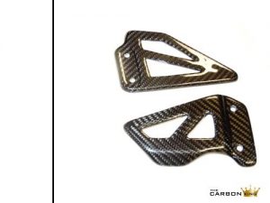 SUZUKI GSXR1000 01-02 GSXR750 00-03 GSXR600 01-03 CARBON FIBRE HEEL GUARDS FIBER