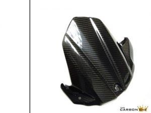 SUZUKI GSXS1000 2015 ON CARBON FIBRE REAR MUDGUARD IN GLOSS TWILL HUGGER FIBER
