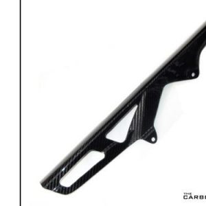 SUZUKI GSXR1000 2017-2025 CARBON CHAIN GUARD IN TWILL GLOSS WEAVE