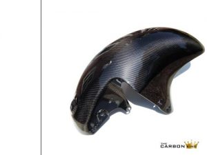 THE CARBON KING SUZUKI HAYABUSA 2008-14 CARBON FIBRE FRONT MUDGUARD FENDER FIBER