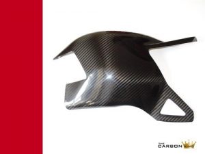 THE CARBON KING 848 1098 1198 SWING ARM COVER IN TWILL CARBON FIBRE FIBER DUCATI