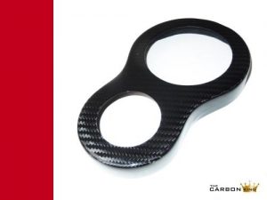DUCATI 750 800 900 SS IE CARBON FIBRE CLOCK SURROUND SUPERSPORT DASH FIBER
