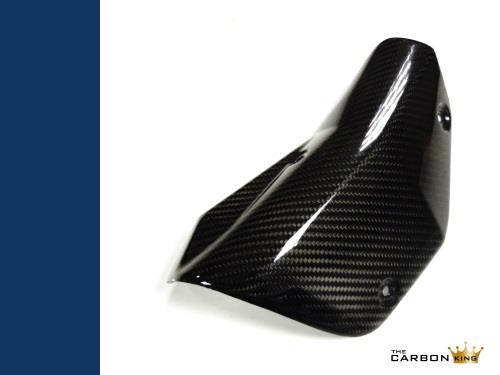 YAMAHA R1 R1M CARBON EXHAUST HEAT SHIELD FOR AKRAPOVIC SLIP ON CAN ONLY IN TWILL