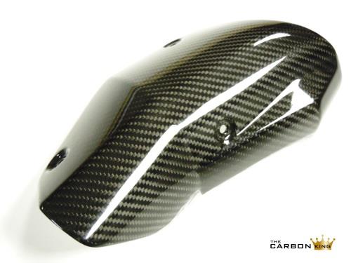 YAMAHA R1 R1M CARBON EXHAUST HEAT SHIELD FOR AKRAPOVIC SLIP ON CAN ONLY IN TWILL