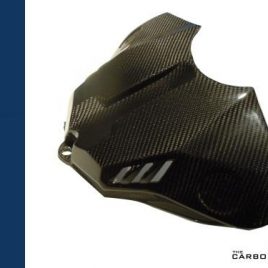 YAMAHA R1 2015 ON CARBON FIBRE TANK AIR BOX COVER IN TWILL WEAVE FIBRE GAS