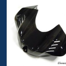 YAMAHA R6 2017 ON CARBON FIBRE TANK AIR BOX COVER IN TWILL WEAVE FIBRE GAS