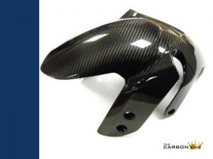 YAMAHA YZFR125 & MT125 2014 15 16 17 CARBON FIBRE FRONT MUDGUARD FENDER TWILL