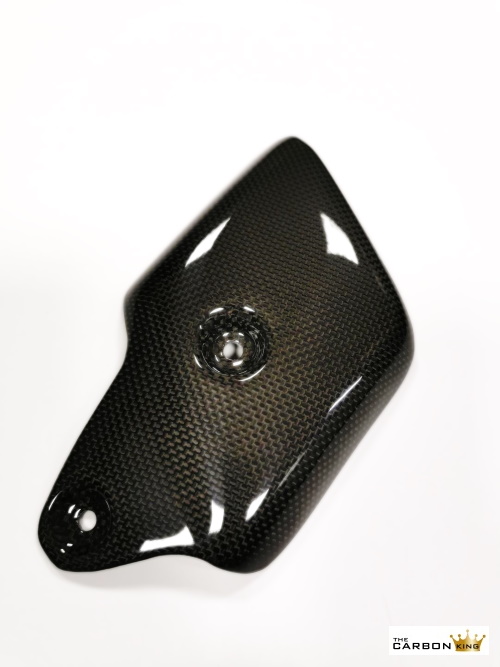 thumbnail image 2 of Bestem Carbon Fiber Exhaust Heat Shield – Ducati 748 916 996 998 – Glossy Finish, Cover Cowl 2 of 5