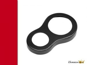 DUCATI 748/916/996/998 CARBON FIBRE CLOCK SURROUND IN PLAIN WEAVE