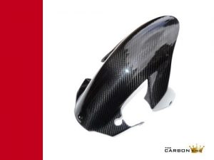 DUCATI 749/999 CARBON FIBRE FRONT MUDGUARD IN TWILL WEAVE