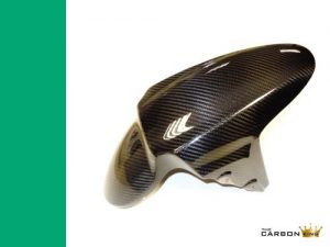 TRIUMPH 1050 SPEED TRIPLE 2011-17 CARBON FRONT MUDGUARD IN TWILL WEAVE