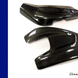 BMW S1000RR/S1000R UP TO 2018 CARBON FIBRE SWINGARM COVERS IN TWILL WEAVE