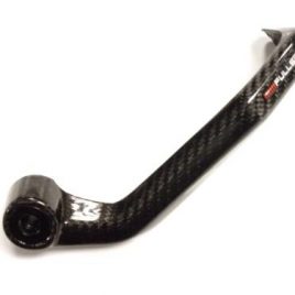BMW S1000RR CARBON BRAKE LEVER GUARD (SHORT) BY FULLSIX IN TWILL WEAVE