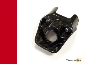 DUCATI SUPERSPORT 2017 ON CARBON FIBRE KEY GUARD IN PLAIN WEAVE
