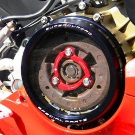 DUCABIKE CLEAR CLUTCH COVER AND SPRING RETAINER DEAL FOR DUCATI 1199