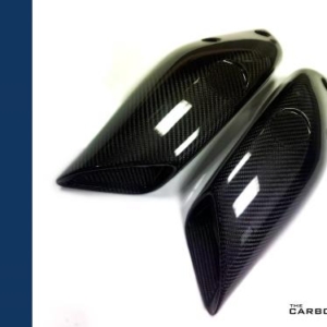 YAMAHA MT10 2022>24 CARBON AIR INTAKE SCOOPS IN TWILL GLOSS WEAVE