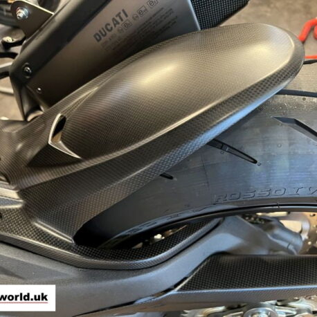 Multistrada V4 RS Pikes Peak 2022 Carbon Hugger fitted