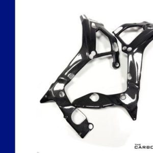 BMW S1000RR 2019 – 2024  CARBON FRAME COVERS IN TWILL GLOSS WEAVE