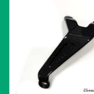 TRIUMPH SPEED TRIPLE RS/RR 1200 2021-25 CARBON EXHAUST HANGER IN TWILL GLOSS