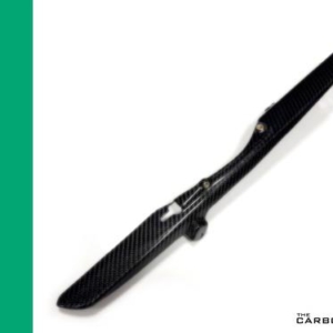 TRIUMPH SPEED TRIPLE RS/RR 1200 2021 ON CARBON UPPER CHAIN GUARD IN TWILL GLOSS