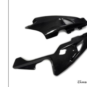 HONDA CBR1000RR FIREBLADE 2012-16 CARBON FIBRE BELLY PAN SET IN TWILL WEAVE
