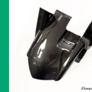 KAWASAKI Z1000 SX 2020-25 CARBON REAR MUDGUARD IN TWILL GLOSS WEAVE